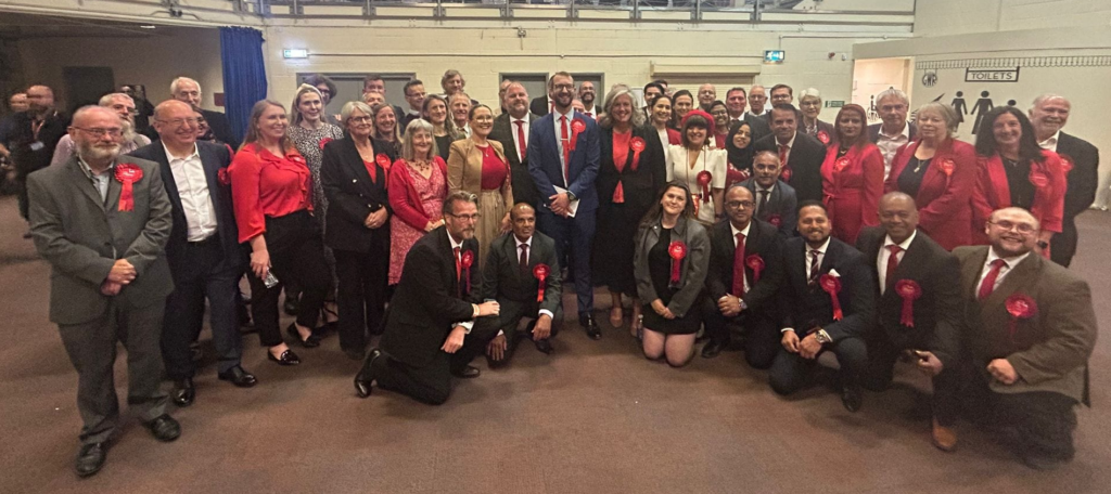 Labour at the General Election Count 2024
